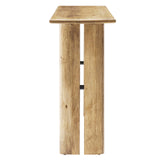 Modway Furniture Amistad Wood Console Table Oak 14 x 46 x 30