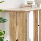 Modway Furniture Amistad Wood Console Table Oak 14 x 46 x 30