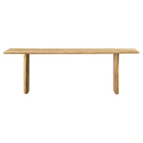 Modway Furniture Amistad 58" Wood Bench Oak 15 x 58 x 18.5