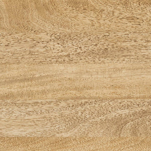 Modway Furniture Amistad 58" Handcrafted Mango Wood Bench – Stylish Seating for Dining, Entryway, or Bedroom Decor Oak EEI-6344-OAK