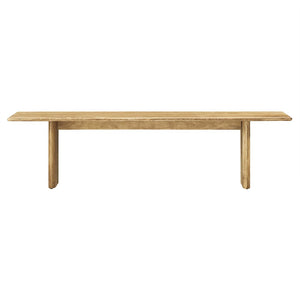 Modway Furniture Amistad 72" Wood Bench by Modway - Durable Mango Wood, Modern Farmhouse Design for Versatile Seating Oak EEI-6345-OAK