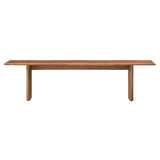 Modway Furniture Amistad 72" Wood Bench Walnut 15 x 72 x 18.5