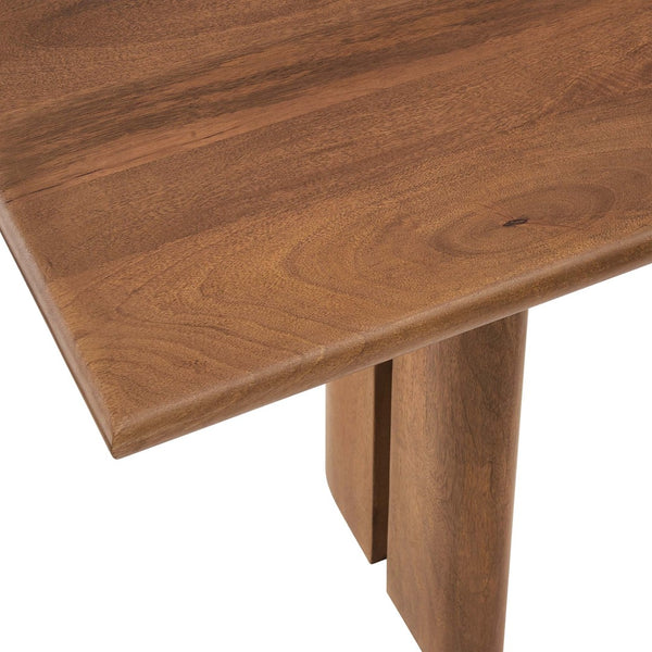 Modway Furniture Amistad 72" Wood Bench by Modway - Durable Mango Wood, Modern Farmhouse Design for Versatile Seating Walnut EEI-6345-WAL