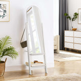 Modway Furniture Ascend Standing Mirror White 16.5 x 17 x 62.5