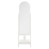 Modway Furniture Ascend Standing Mirror White 16.5 x 17 x 62.5