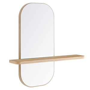 Modway Furniture Solstice Mirror Oak 4.5 x 23.5 x 23.5