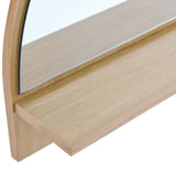 Modway Furniture Moonbeam Arched Mirror Oak 4.5 x 22.5 x 15