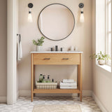 Modway Furniture Zaire Bathroom Vanity Cabinet (Sink Basin Not Included) EEI-6354-NAT
