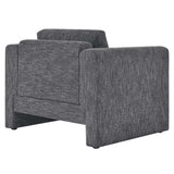 Modway Furniture Visible Fabric Armchair Gray 36 x 41.5 x 33