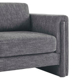 Modway Furniture Visible Fabric Armchair Gray 36 x 41.5 x 33