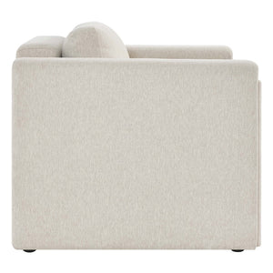 Modway Furniture Visible Fabric Armchair by Modway - Luxurious Comfort, Modern Design, Easy Assembly & Maintenance EEI-6373-IVO