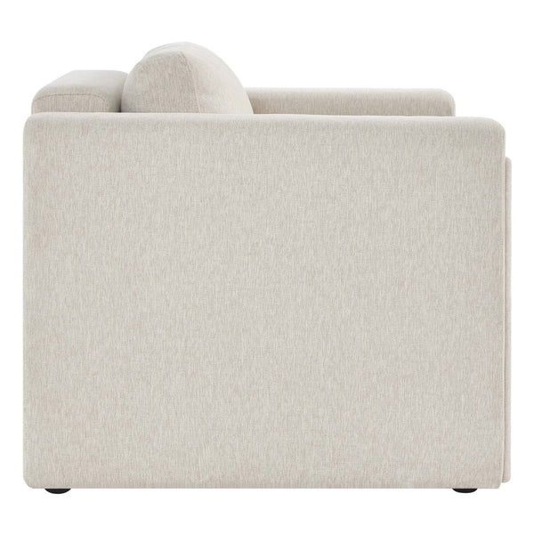Modway Furniture Visible Fabric Armchair by Modway - Luxurious Comfort, Modern Design, Easy Assembly & Maintenance EEI-6373-IVO