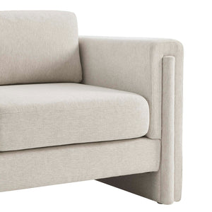 Modway Furniture Visible Fabric Armchair by Modway - Luxurious Comfort, Modern Design, Easy Assembly & Maintenance EEI-6373-IVO