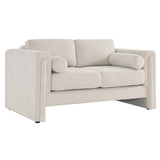 Modway Furniture Visible Fabric Loveseat Ivory 36 x 61 x 33