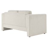 Modway Furniture Visible Fabric Loveseat Ivory 36 x 61 x 33