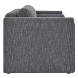 Modway Furniture Visible Fabric Sofa Gray 36 x 77 x 33