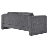 Modway Furniture Visible Fabric Sofa Gray 36 x 77 x 33