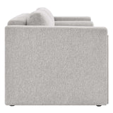 Modway Furniture Visible Fabric Sofa Light Gray 36 x 77 x 33