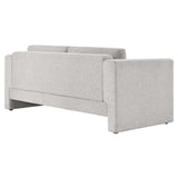 Modway Furniture Visible Fabric Sofa Light Gray 36 x 77 x 33