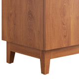 Modway Furniture Miles 24” Bathroom Vanity Cabinet (Sink Basin Not Included) Walnut 17.5 x 23 x 33.5