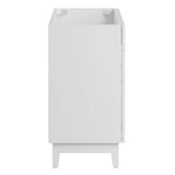 Modway Furniture Miles 36” Bathroom Vanity Cabinet (Sink Basin Not Included) White 17.5 x 35 x 33.5