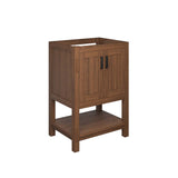 Modway Furniture Ashlyn 24” Wood Bathroom Vanity Cabinet (Sink Basin Not Included) Walnut 17.5 x 23 x 34.5