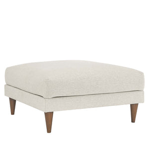 Modway Furniture Zoya Down-Filled Ottoman - Luxurious Plush Comfort, Durable Polyester, Washable Covers & Modern Style EEI-6481-HEI