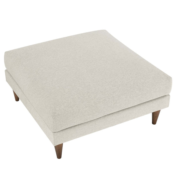 Modway Furniture Zoya Down-Filled Ottoman - Luxurious Plush Comfort, Durable Polyester, Washable Covers & Modern Style EEI-6481-HEI