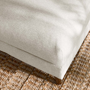 Modway Furniture Zoya Down-Filled Ottoman - Luxurious Plush Comfort, Durable Polyester, Washable Covers & Modern Style EEI-6481-HEI