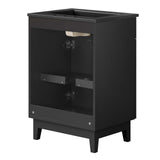 Modway Furniture Miles 24” Bathroom Vanity Black Black 18 x 24 x 33.5