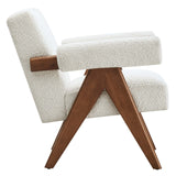 Modway Furniture Lyra Boucle Fabric Armchair EEI-6502-IVO