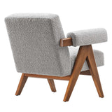 Modway Furniture Lyra Boucle Fabric Armchair EEI-6502-LGR