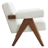 Modway Furniture Lyra Boucle Fabric Loveseat EEI-6504-IVO