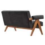 Modway Furniture Lyra Fabric Loveseat EEI-6505-HDG
