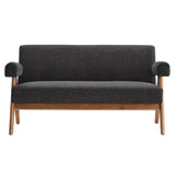 Modway Furniture Lyra Fabric Loveseat EEI-6505-HDG