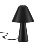 Modway Furniture Jovial Metal Mushroom Table Lamp EEI-6529-BLK