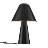 Modway Furniture Jovial Metal Mushroom Table Lamp EEI-6529-BLK