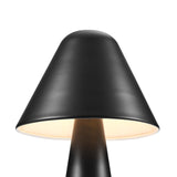 Modway Furniture Jovial Metal Mushroom Table Lamp EEI-6529-BLK