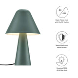 Modway Furniture Jovial Metal Mushroom Table Lamp EEI-6529-GRN