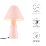 Modway Furniture Jovial Metal Mushroom Table Lamp EEI-6529-PNK