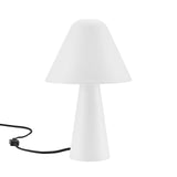 Modway Furniture Jovial Metal Mushroom Table Lamp EEI-6529-WHI