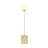 Modway Furniture Riva White Globe Wall Sconce EEI-6533-SBR