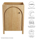 Modway Furniture Appia 24" Bathroom Vanity Cabinet (Sink Basin Not Included) EEI-6539-OAK