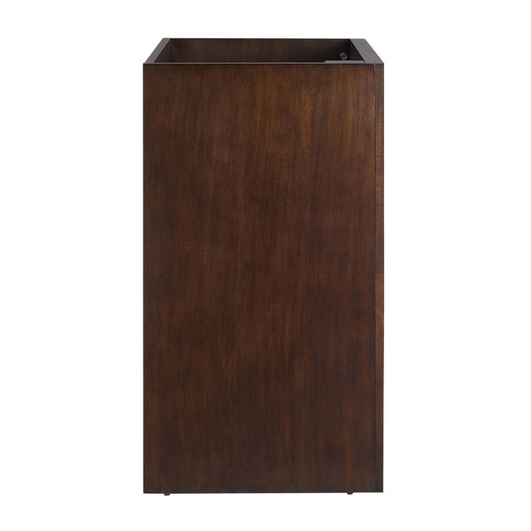 Modway Furniture Appia 24" Bathroom Vanity Cabinet - Retro-Inspired Design with Adjustable Storage & Soft-Close Hinges Walnut EEI-6539-WAL