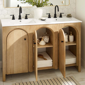 Modway Furniture Appia 48" Bathroom Vanity Cabinet (Sink Basin Not Included) EEI-6541-OAK