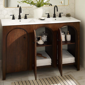 Modway Furniture Appia 48" Bathroom Vanity Cabinet (Sink Basin Not Included) EEI-6541-WAL