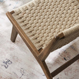 Modway Furniture Saorise Wood Accent Lounge Chair Walnut Natural 28.5 x 25 x 29