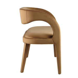 Modway Furniture Pinnacle Performance Velvet Accent Bench – Modern, Stain-Resistant, Fully Assembled Comfort & Style EEI-6572-BRN