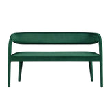 Modway Furniture Pinnacle Performance Velvet Accent Bench Green 20 x 55 x 32