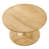 Modway Furniture Lina Round Wood Coffee Table EEI-6574-OAK